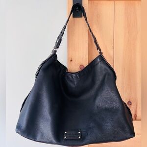 Kate Spade Black Leather Tote Bag